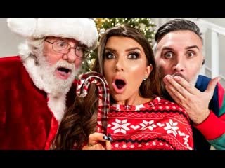 poor santa - you can't see anything, even romi rain's boobs big tits big ass milf